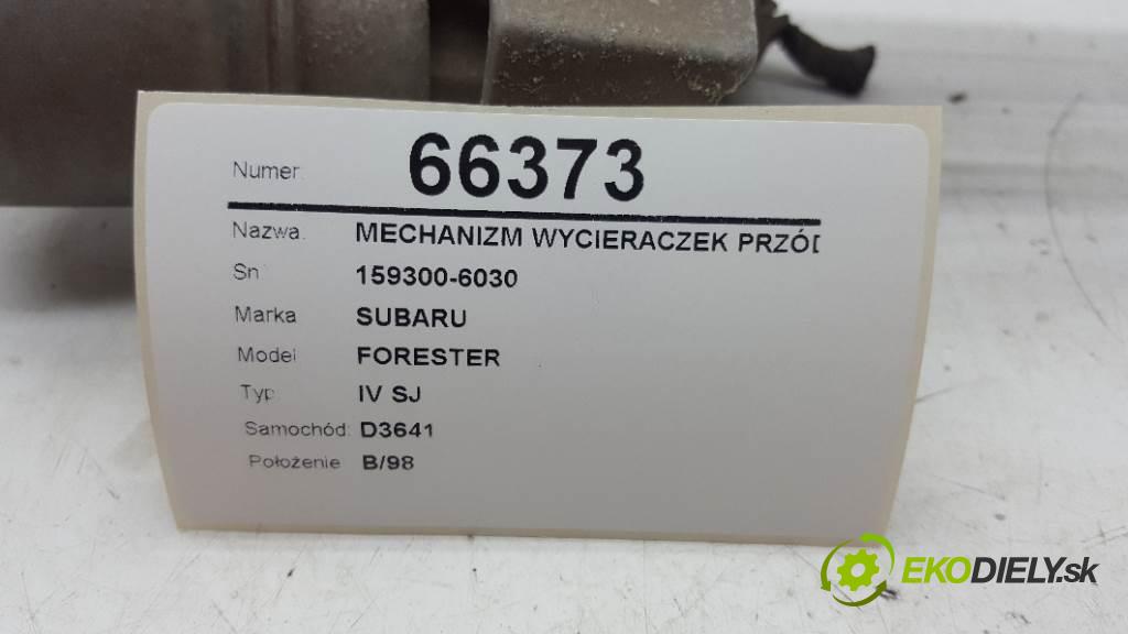 SUBARU FORESTER IV SJ 2013 108kW IV SJ 1998 mechanismus stěračů přední část 159300-6030 (Motorky stěračů)