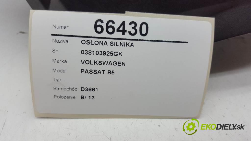 VOLKSWAGEN PASSAT B5  2005 96kW   1896 Clona Motor 038103925GK