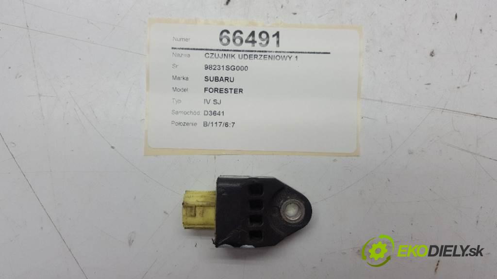 SUBARU FORESTER IV SJ 2013 108kW IV SJ 1998 snímač nárazu 1 98231SG000