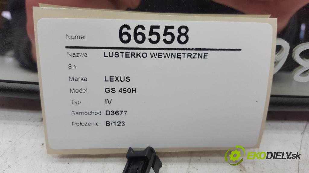 LEXUS GS 450H IV 2012 215kW IV 3456 zpětné zrcátko vnitřní  (Světla vnitřní)