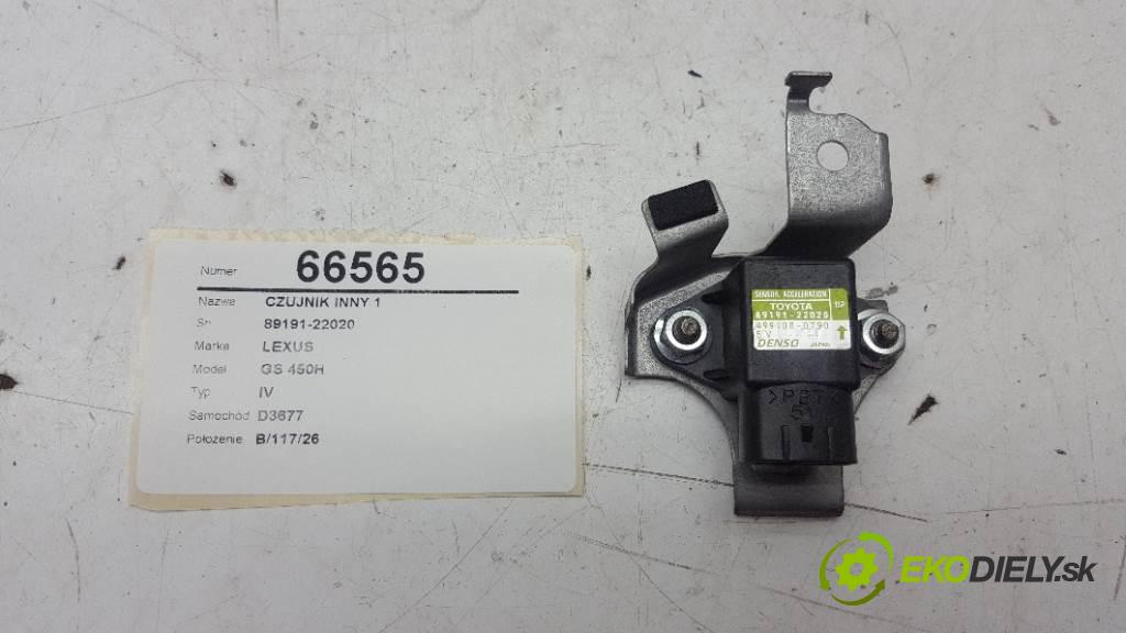 LEXUS GS 450H IV 2012 215kW IV 3456 Snímač 1 89191-22020