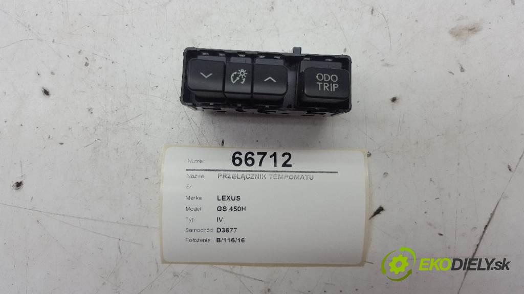 LEXUS GS 450H IV 2012 215kW IV 3456 Prepínač tempomatu