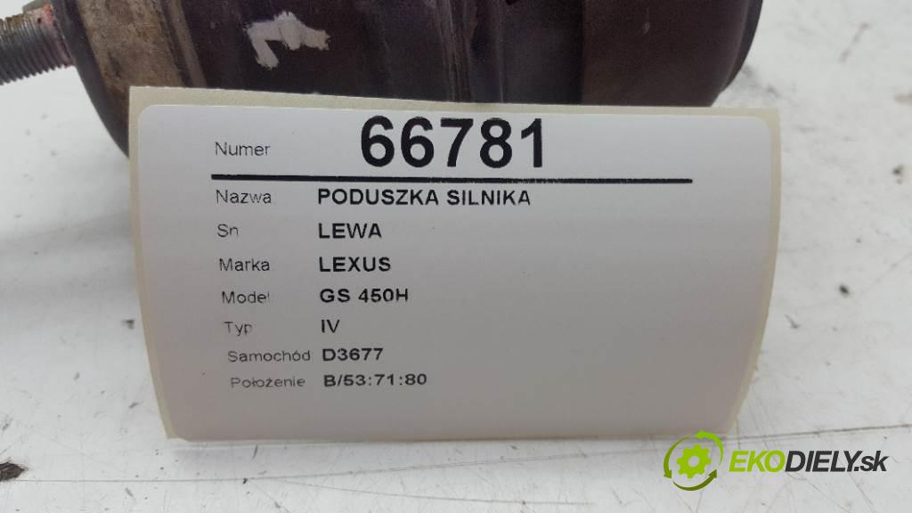LEXUS GS 450H IV 2012 215kW IV 3456 AirBag Motor LEWA  (Držiaky motora)