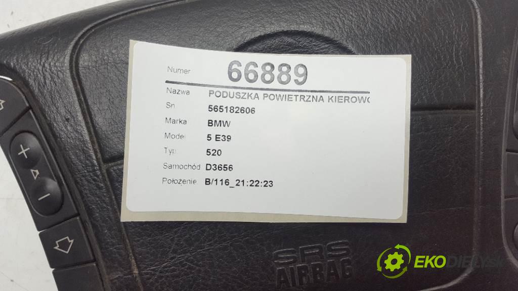 BMW 5 E39 520 2020 100kW 520 1951 AirBag volantu airbag 565182606