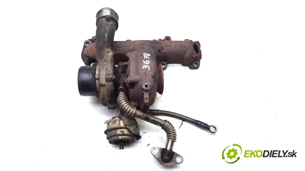 OPEL ASTRA H III 2006 74kW H III 1910 Turbodúchadlo,turbo  (Turbodúchadlá (kompletné))