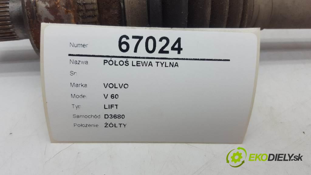 VOLVO V 60 LIFT 2015 223KW LIFT 2953 Poloos ľavá strana zadná  (Ostatné)