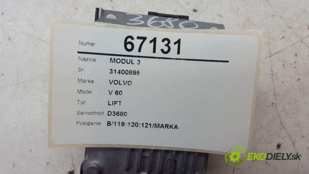 VOLVO V 60 LIFT 2015 223KW LIFT 2953 modul 3 31400895