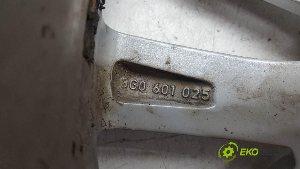 VOLKSWAGEN PASSAT B8 2017 110kW B8 1968 disk 6,5JX16H2 ET41 5X112  3G0 601 025 (Hliníkové)