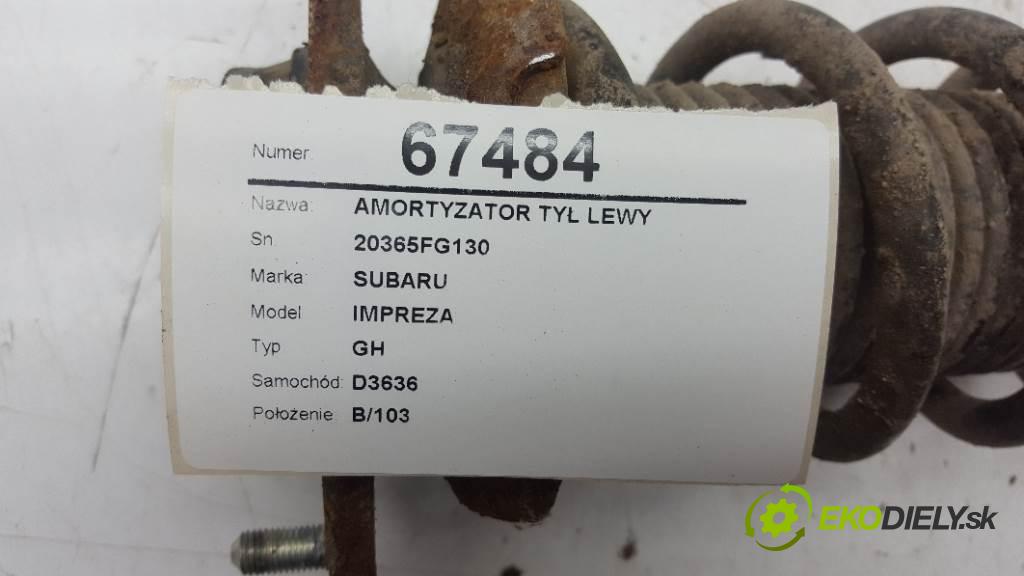 SUBARU IMPREZA GH 2009 110kW GH 1998 Tlmič zad ľavy 20365FG130 (Ostatné)