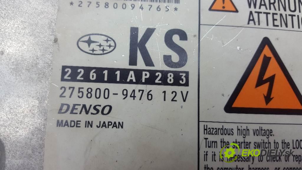 SUBARU IMPREZA GH 2009 110kW GH 1998 riadiaca jednotka Motor 275800-9476 (Riadiace jednotky)