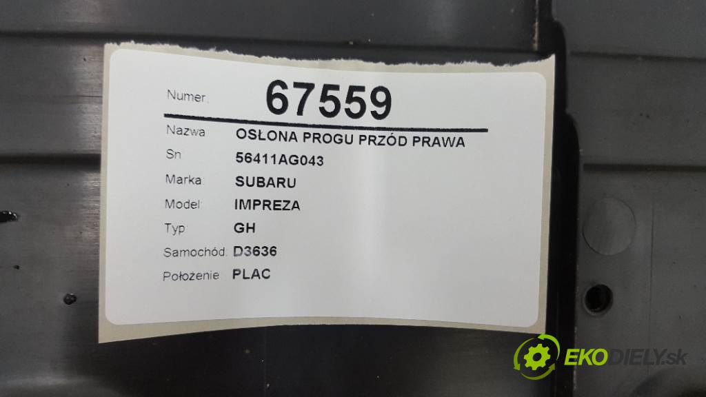 SUBARU IMPREZA GH 2009 110kW GH 1998 Clona prahu predný pravá 56411AG043
