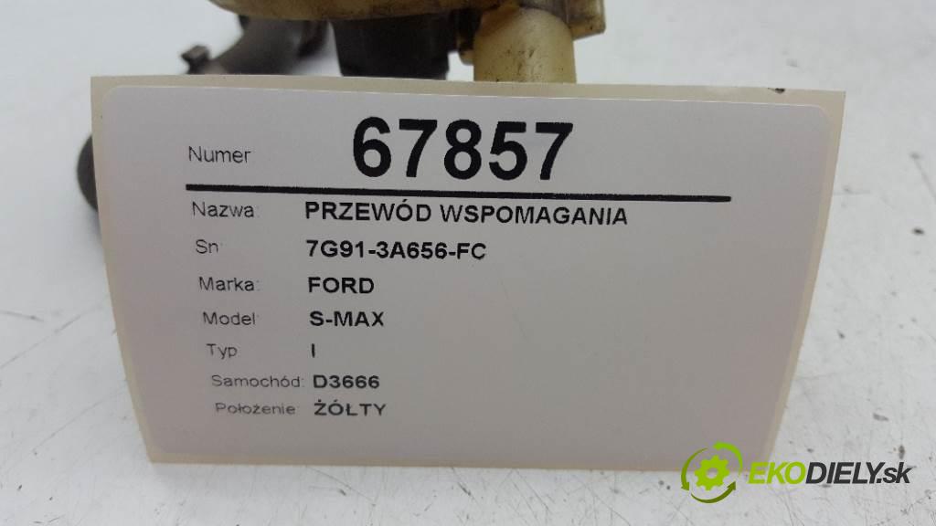 FORD S-MAX I 2009 129 kW I 2179 Rúrka servočerpadlo 7G91-3A656-FC
