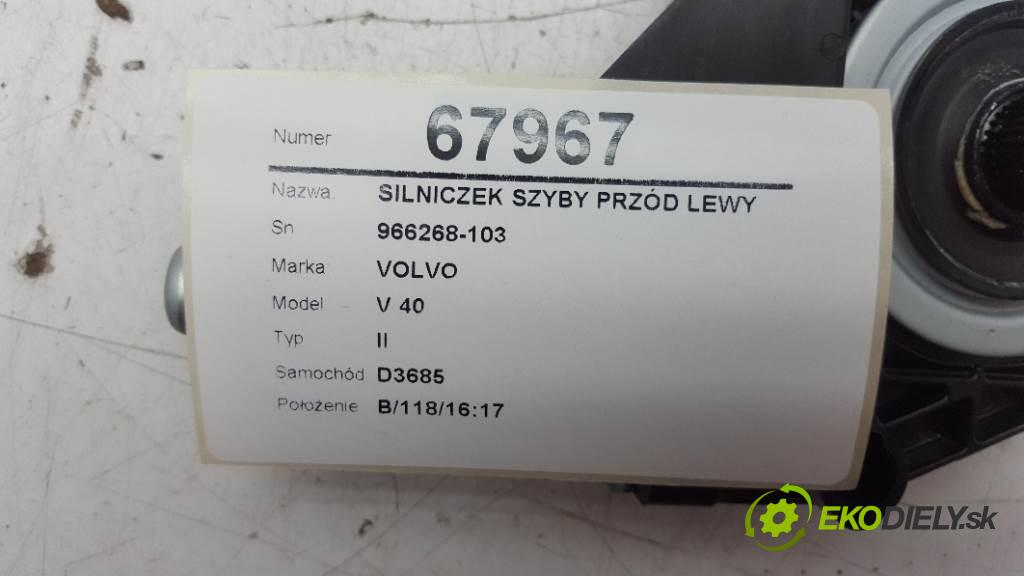 VOLVO V 40 II 2014 140kW II 1969 Motorček okna predný ľavy 966268-103