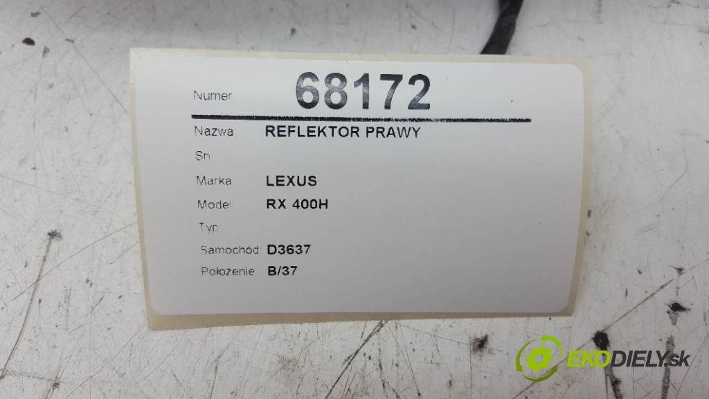 LEXUS RX 400H  2007 155kW   3311 Svetlomet pravy  (Pravé)
