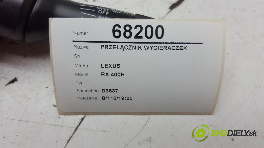 LEXUS RX 400H  2007 155kW   3311 Prepínač stieračov  (Prepínače, spínače, tlačidlá a ovládače kúrenia)