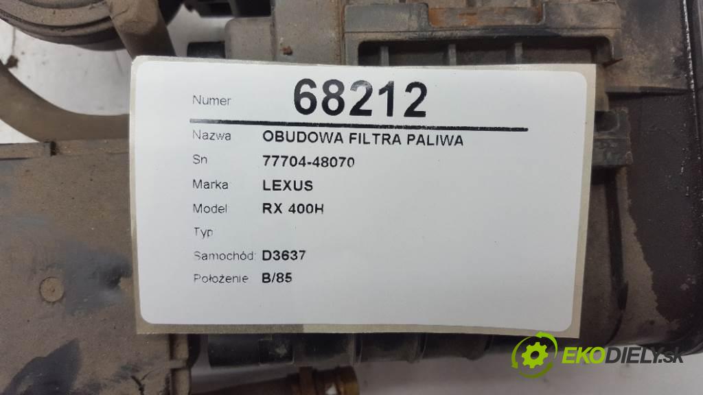 LEXUS RX 400H  2007 155kW   3311 Obal filtra paliva 77704-48070