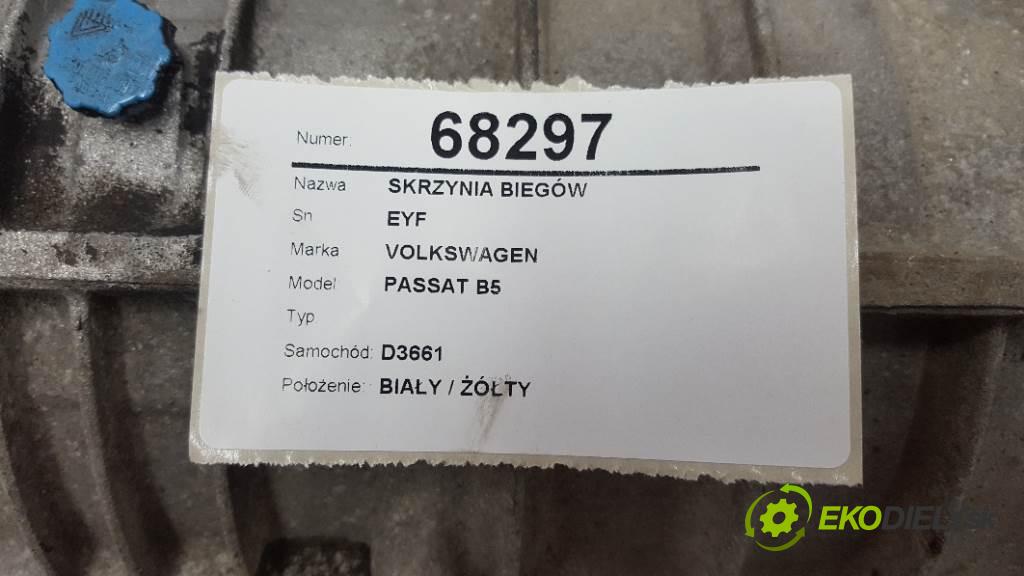 VOLKSWAGEN PASSAT B5  2005 96kW   1896 převodovka EYF (Převodovky)