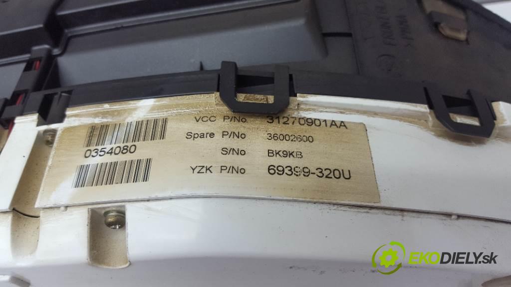 VOLVO S80 II 2009 151 KW II 2400 Prístrojovka 31270901AA (Prístrojové dosky, displeje)