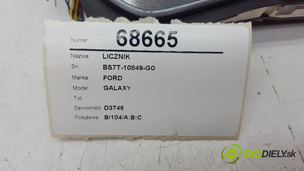 FORD GALAXY  1999 81kW   1896 Prístrojovka BS7T-10849-GG (Prístrojové dosky, displeje)