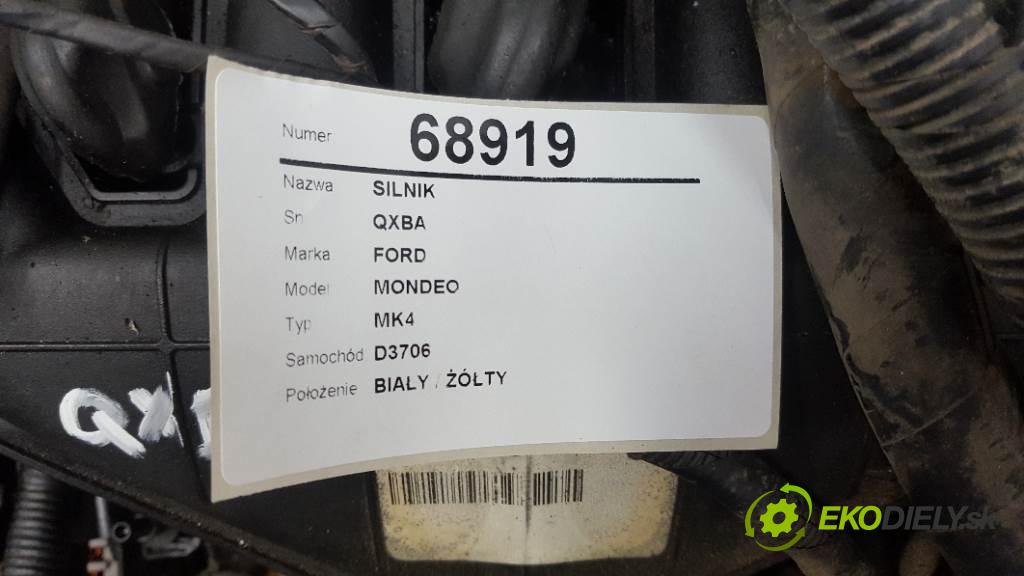 FORD MONDEO MK4 2007 103kW MK4 1997 Motor QXBA (Motory (kompletné))