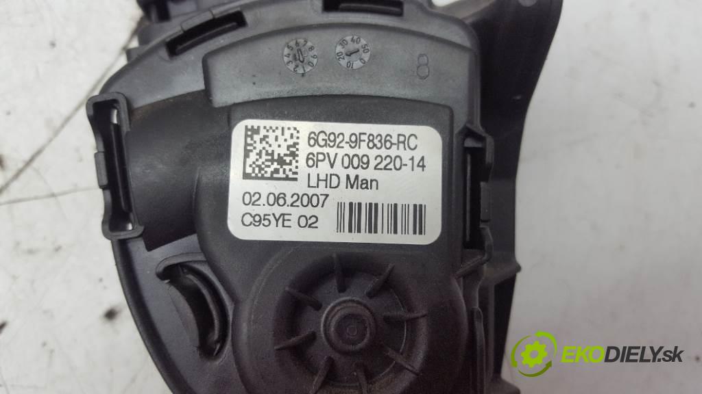 FORD MONDEO MK4 2007 103kW MK4 1997 Potenciometer plynového pedálu 6G92-9F836-RC (Pedále)