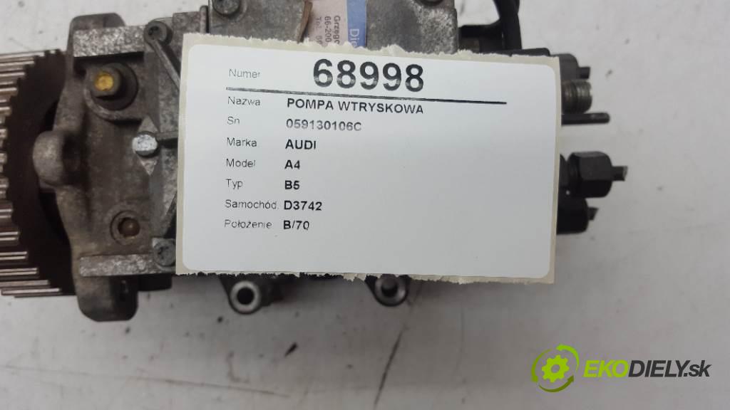 AUDI A4 B5 2000 110kW B5 2496 pumpa vstřikovací 059130106C (Vstřikovací čerpadla)