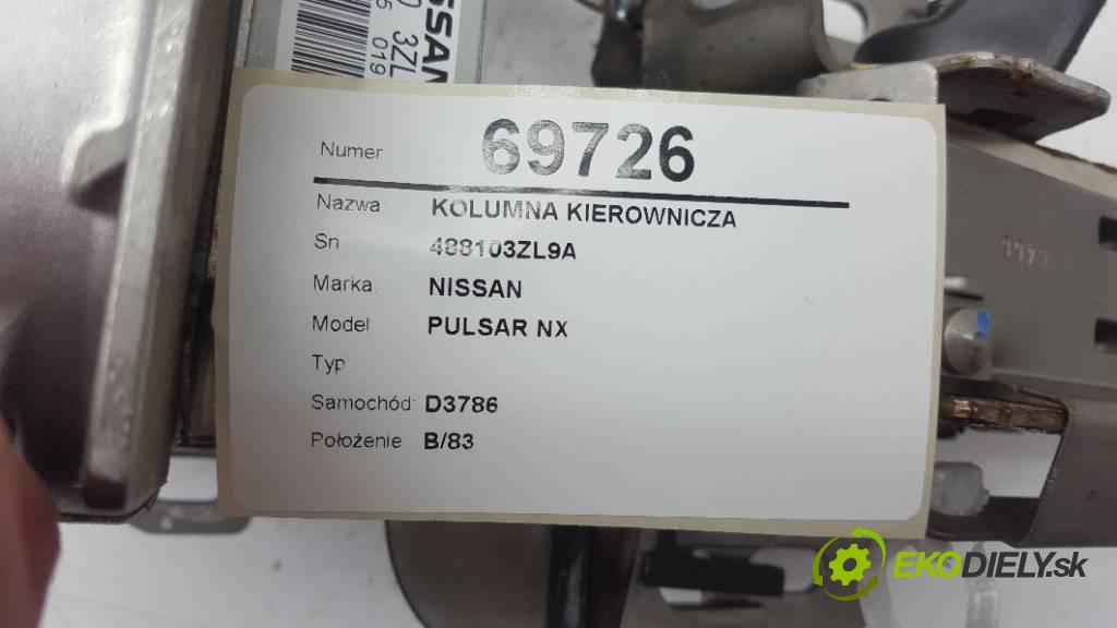 NISSAN PULSAR NX   2017 85kW   1197 hřídel tyč volantu 488103ZL9A (Tyčky řízení)