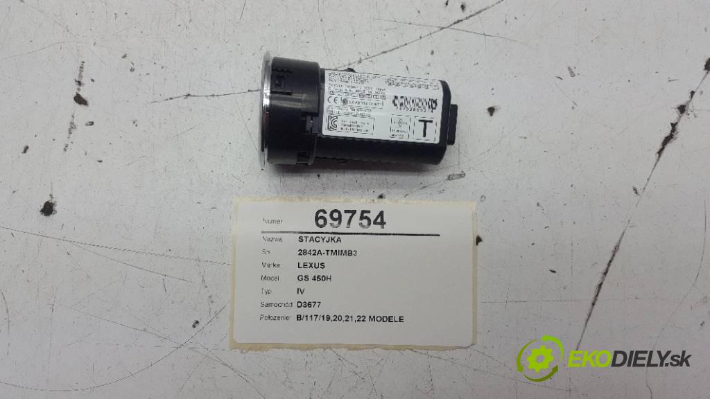 LEXUS GS 450H IV 2012 215kW IV 3456 spinačka 2842A-TMIMB3 (Spínacie skrinky a kľúče)
