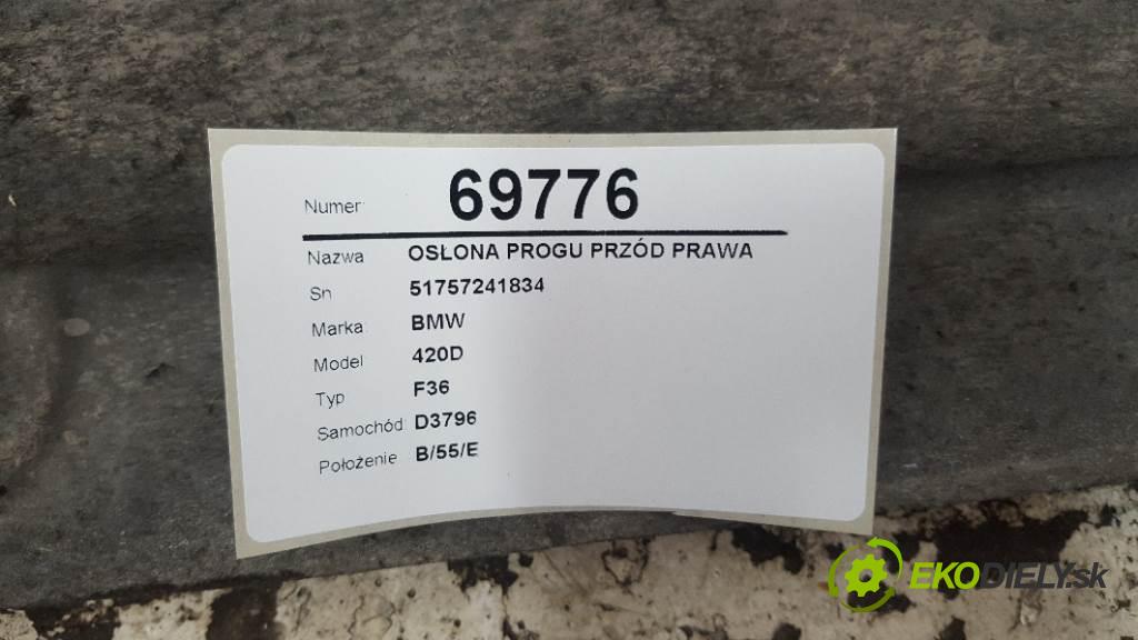 BMW 420D F36 2017 140kW F36 1995 Clona prahu predný pravá 51757241834