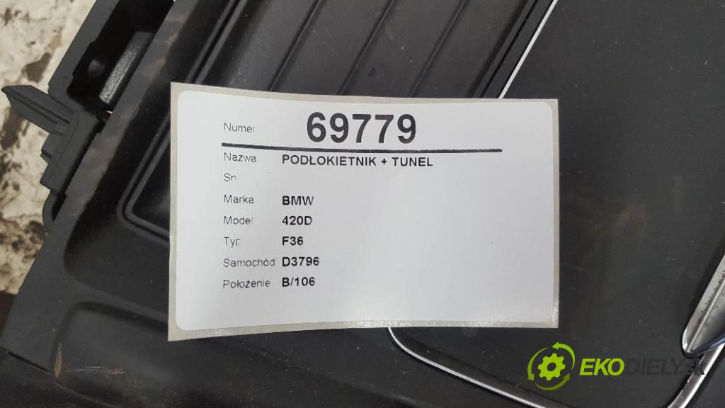BMW 420D F36 2017 140kW F36 1995 Lakťová opierka + Tunel