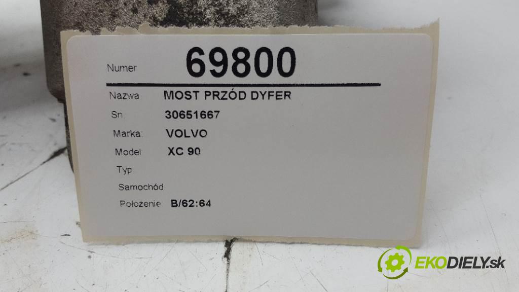 VOLVO XC 90        Most přední část diferenciál 30651667 (Přední)