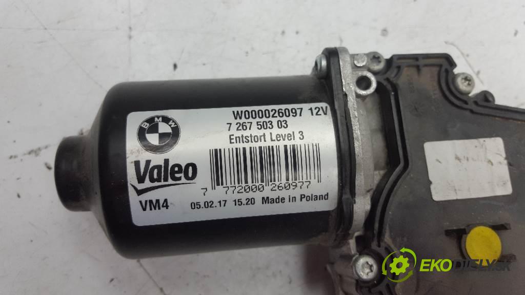 BMW 420D F36 2017 140kW F36 1995 Motorček stieračov predný 726750303 (Motorčeky stieračov predné)