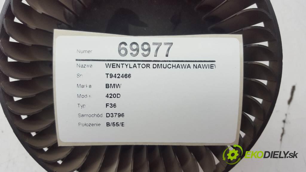 BMW 420D F36 2017 140kW F36 1995 ventilátor topení T942466 (Ventilátory topení)