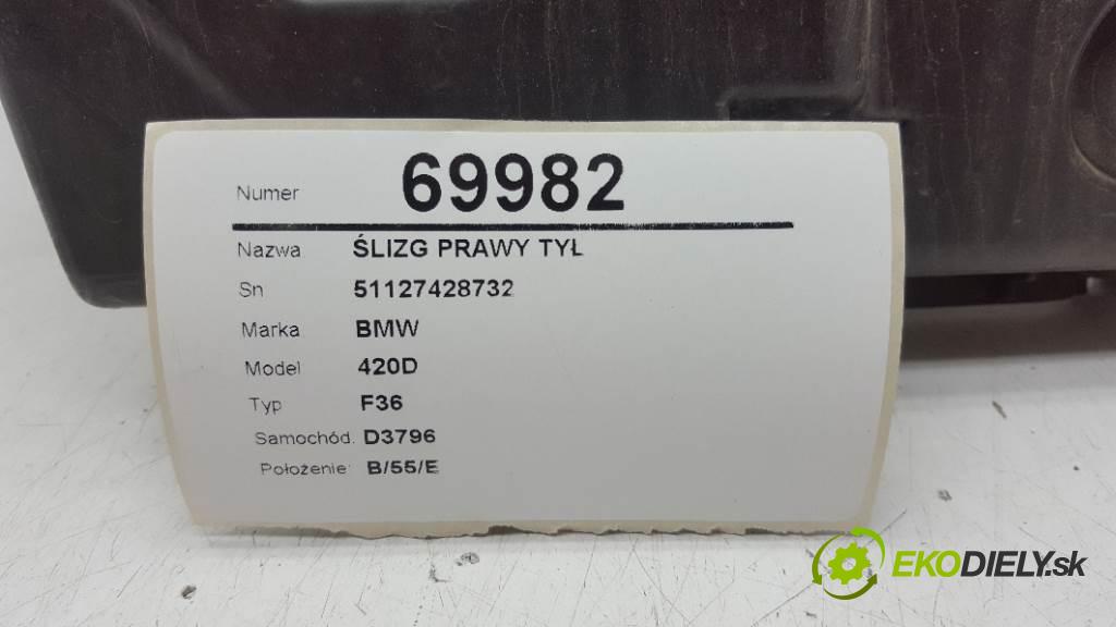 BMW 420D F36 2017 140kW F36 1995 Úchyt pravy zad 51127428732