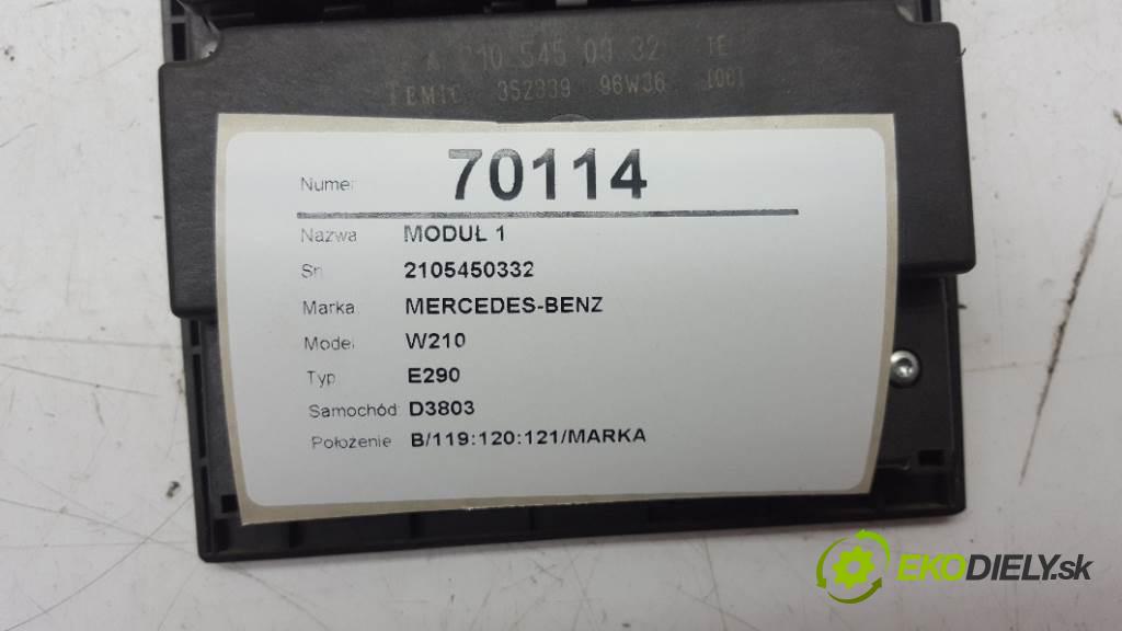MERCEDES-BENZ W210 E290 1996 95kW E290 2874 Modul 1 2105450332