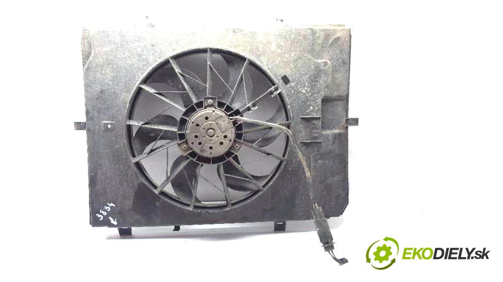 MERCEDES-BENZ E200  2000 120kW    1998 ventilátor chladiče  (Ventilátory)