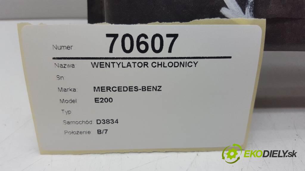 MERCEDES-BENZ E200  2000 120kW    1998 ventilátor chladiče  (Ventilátory)