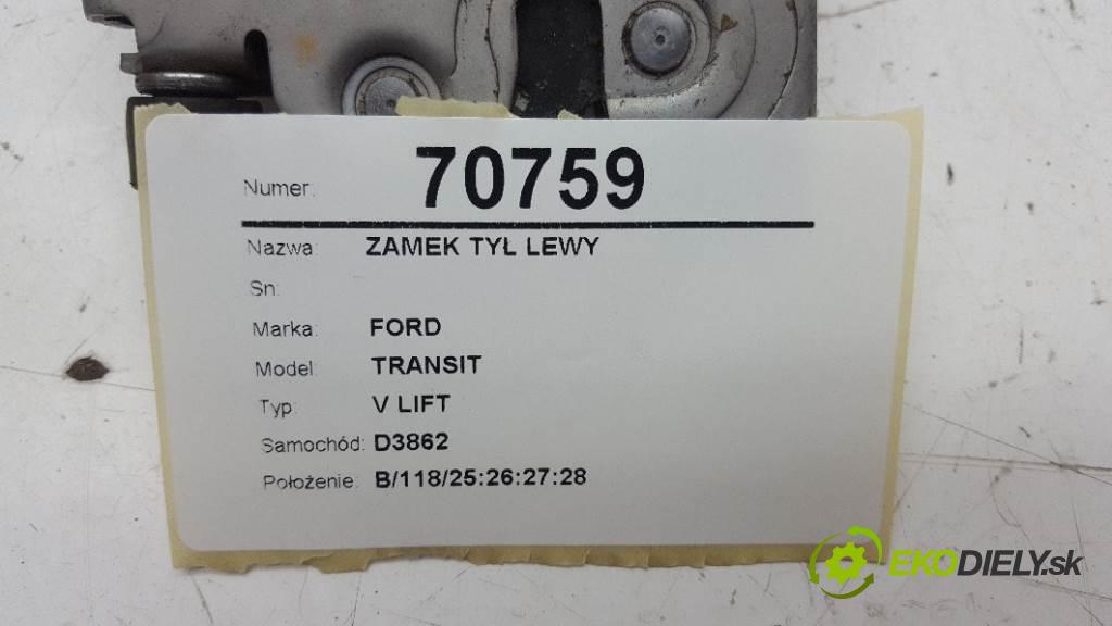 FORD TRANSIT V LIFT 2019 125kW V LIFT 1995 zámok zadní část levý