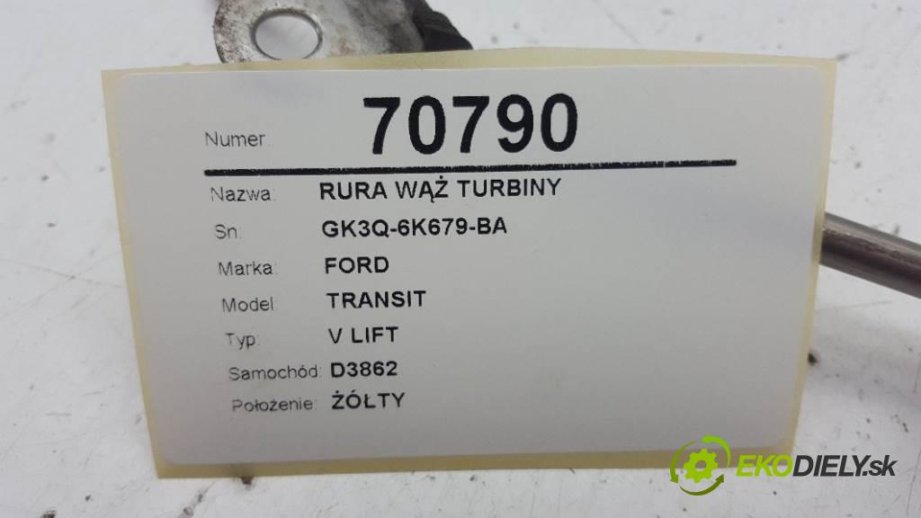 FORD TRANSIT V LIFT 2019 125kW V LIFT 1995 Rúra hadica turba GK3Q-6K679-BA (Hadice)