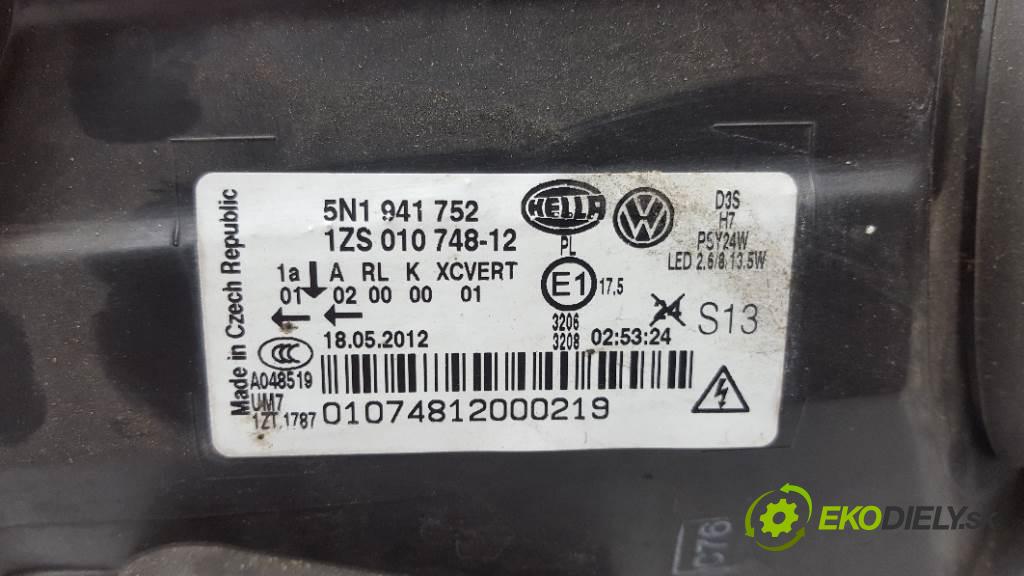 VOLKSWAGEN TIGUAN I LIFT 2012 0 kW I LIFT 0 Svetlomet pravy 5N1941752 (Pravé)