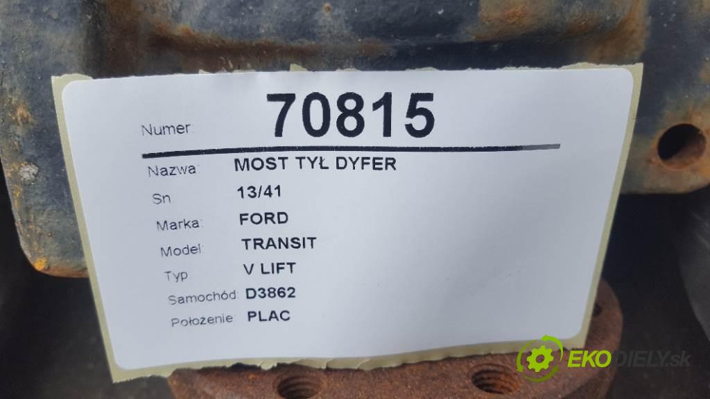 FORD TRANSIT V LIFT 2019 125kW V LIFT 1995 Most zad ,diferenciál 13/41 (Zadné)