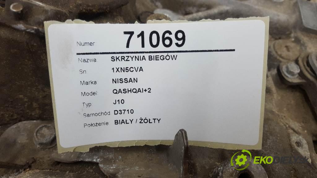 NISSAN QASHQAI+2 J10 2012 110kW J10 1995 převodovka 1XN5CVA (Převodovky)