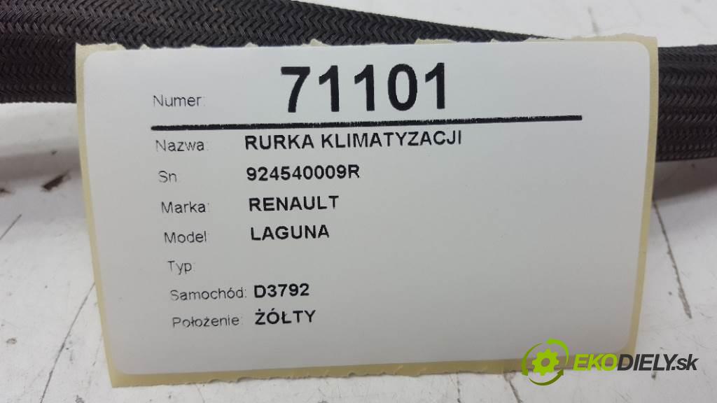 RENAULT LAGUNA  2010 81 kW   1461 rúrka klimatizácie 924540009R (Rúrky klimatizácie)