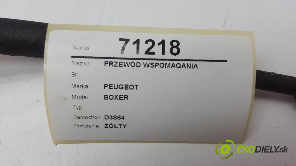 PEUGEOT BOXER  2005 74kW   2179 Rúrka servočerpadlo