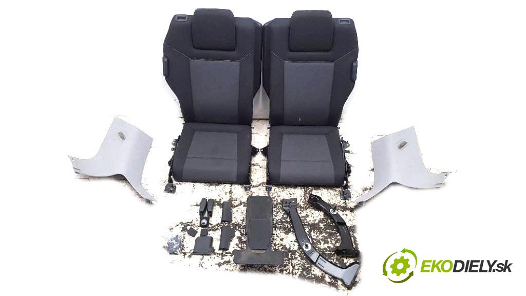 OPEL ZAFIRA  2008 85kW    1598 Sedadlo zad KOMPLET III RZĄD (Sedačky, sedadlá)