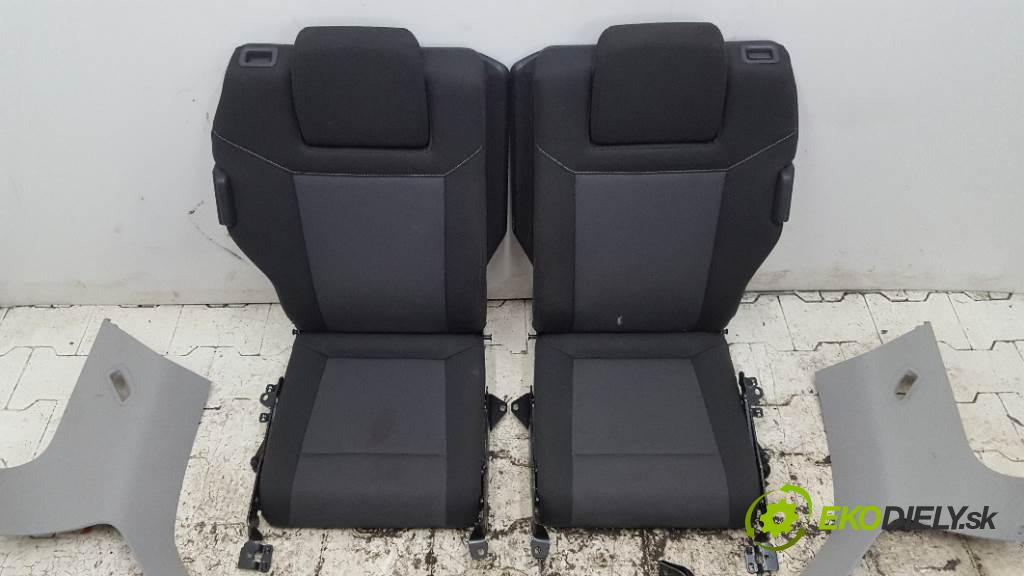 OPEL ZAFIRA  2008 85kW    1598 Sedadlo zad KOMPLET III RZĄD (Sedačky, sedadlá)