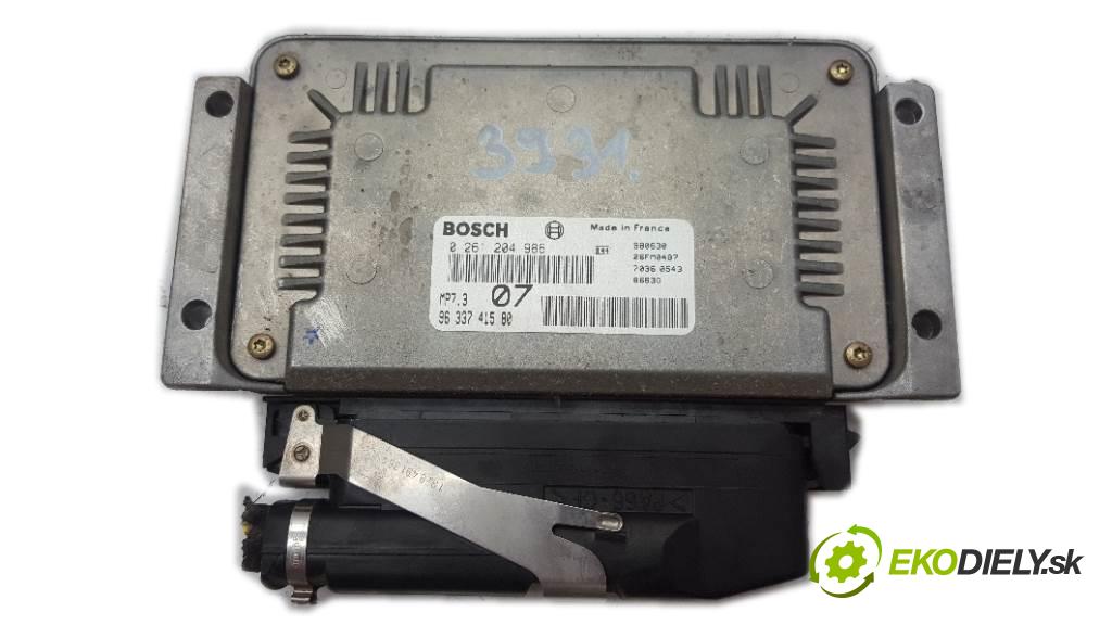 CITROEN XSARA  1998 55kW    1360 riadiaca jednotka Motor 9633741580 (Riadiace jednotky)