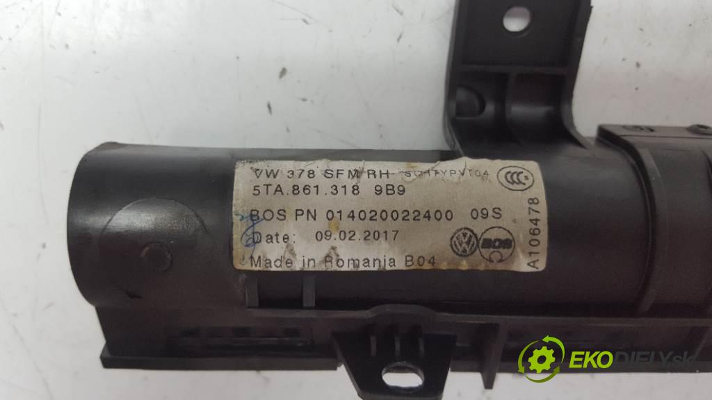 VOLKSWAGEN TOURAN III 2017 132 kW III 1798 Roleta 5TA.861.318 (Rolety kufra)