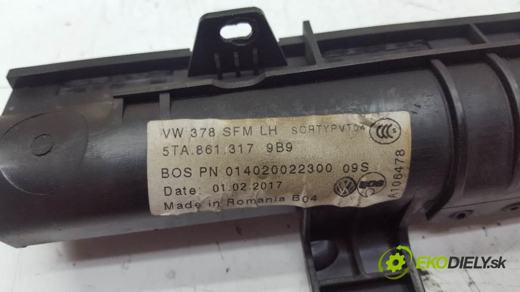 VOLKSWAGEN TOURAN III 2017 132 kW III 1798 Roleta 5TA.861.317 (Rolety kufra)