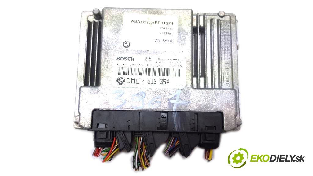 BMW 3 E46 318 2001 105kW 318 1995 riadiaca jednotka Motor 7516518 (Riadiace jednotky)